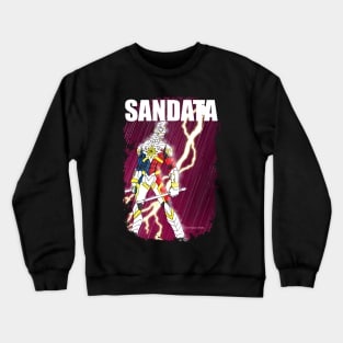 Sandata On Rooftop Raining Crewneck Sweatshirt